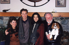 Stars of Televisions "Best Places to Kiss" with Denise, Skip and Bosun